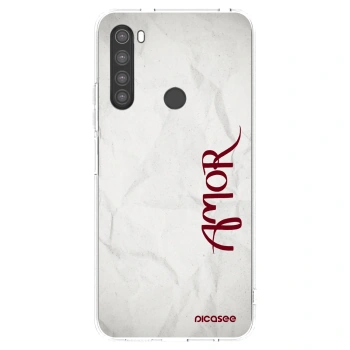 Picasee διαφανής θήκη σιλικόνης Xiaomi Redmi Note 8 - Amor