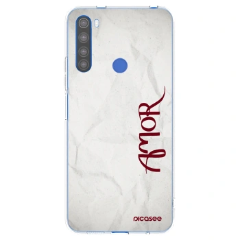Picasee διαφανής θήκη σιλικόνης Xiaomi Redmi Note 8T - Amor