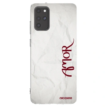 Picasee διαφανής θήκη σιλικόνης Samsung Galaxy S20+ G985F - Amor