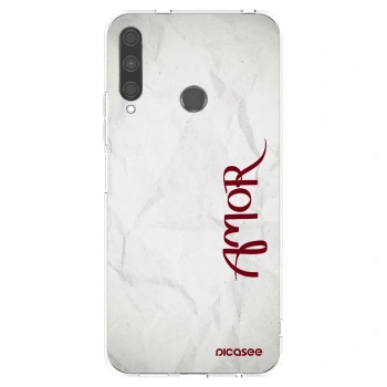 Picasee διαφανής θήκη σιλικόνης Huawei P40 Lite E - Amor
