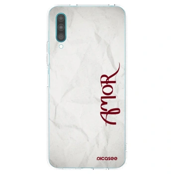 Picasee διαφανής θήκη σιλικόνης Samsung Galaxy A30s A307F - Amor