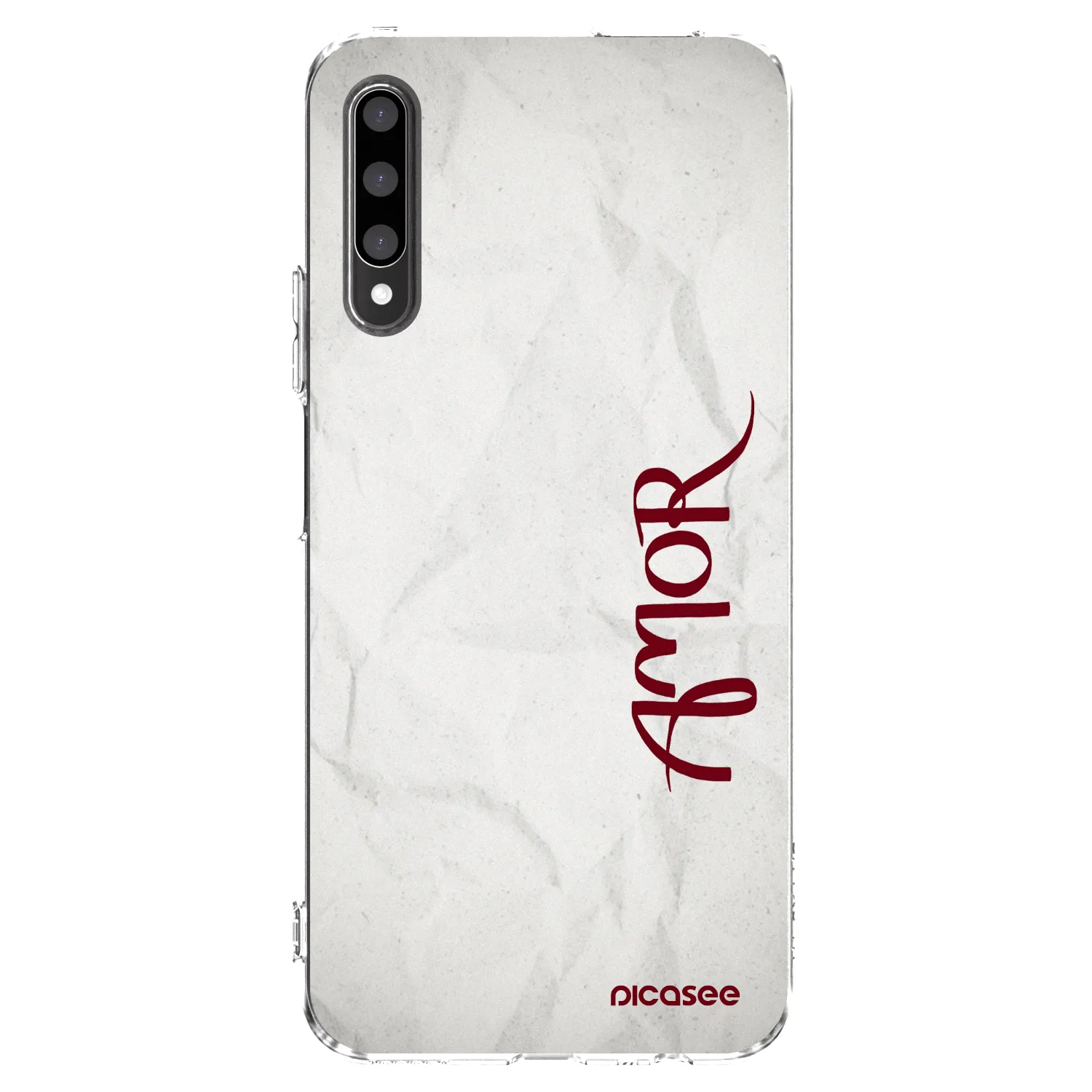 Picasee διαφανής θήκη σιλικόνης Honor 9X Pro - Amor