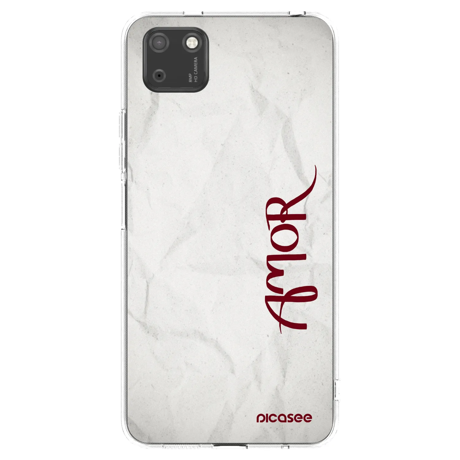 Picasee διαφανής θήκη σιλικόνης Huawei Y5P - Amor