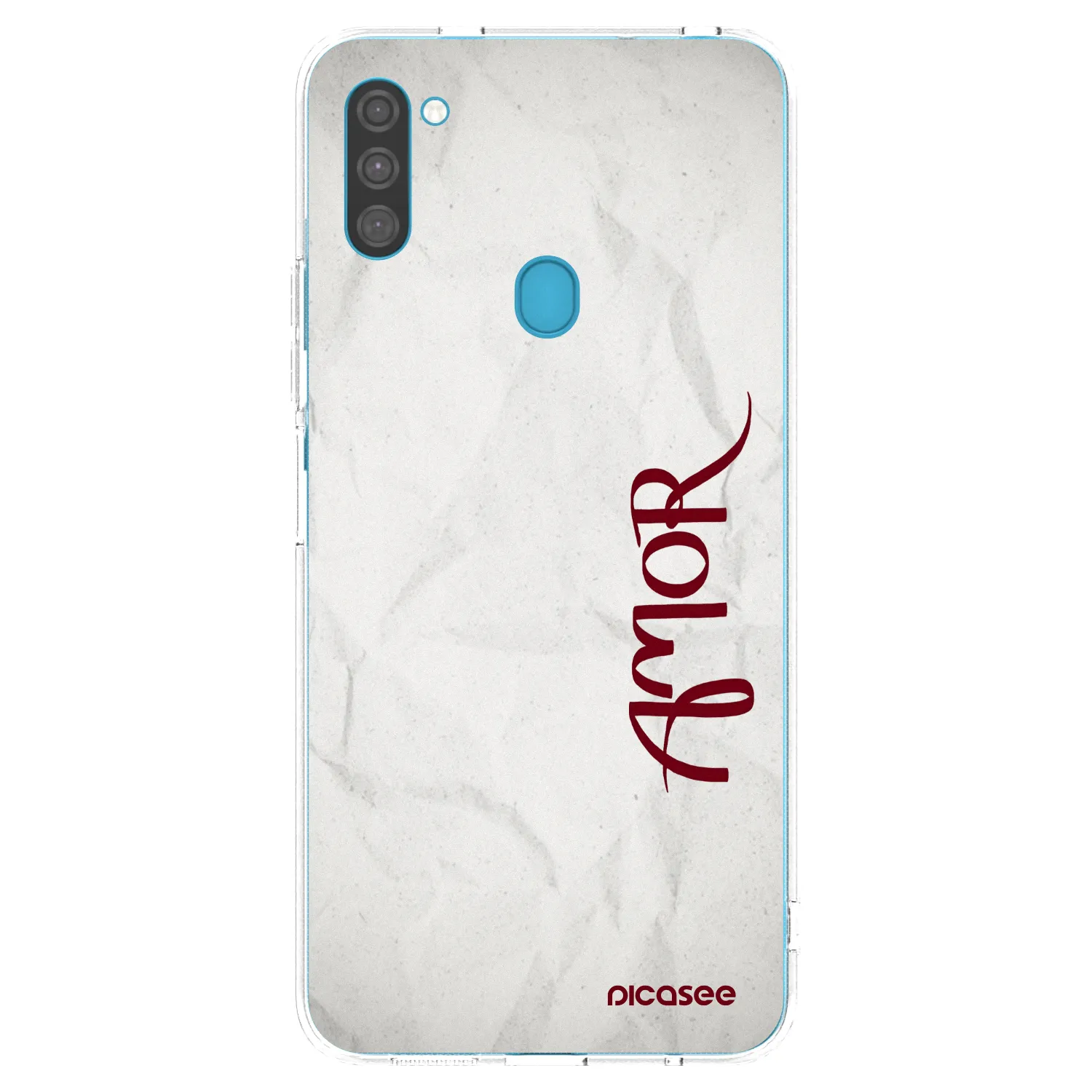 Picasee διαφανής θήκη σιλικόνης Samsung Galaxy M11 - Amor