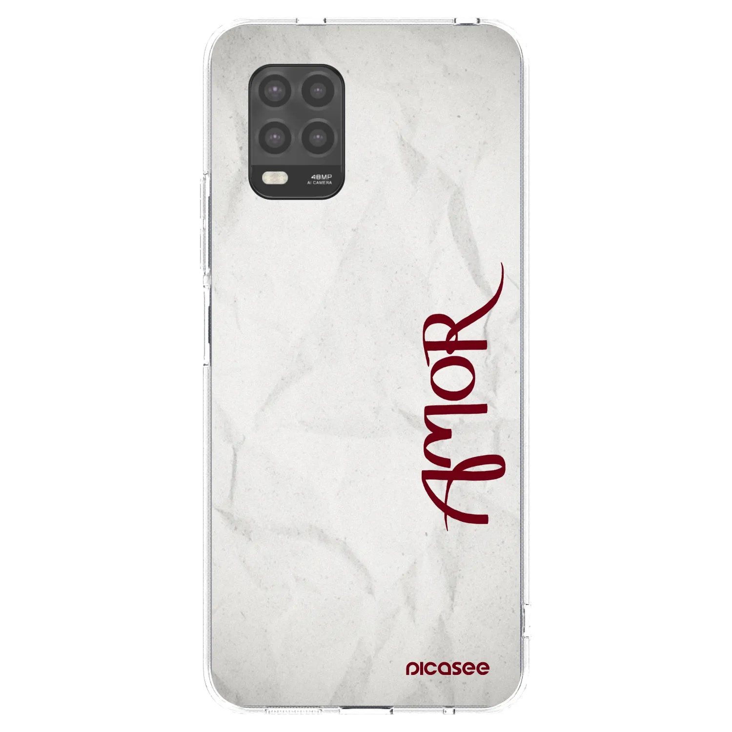 Picasee διαφανής θήκη σιλικόνης Xiaomi Mi 10 Lite - Amor