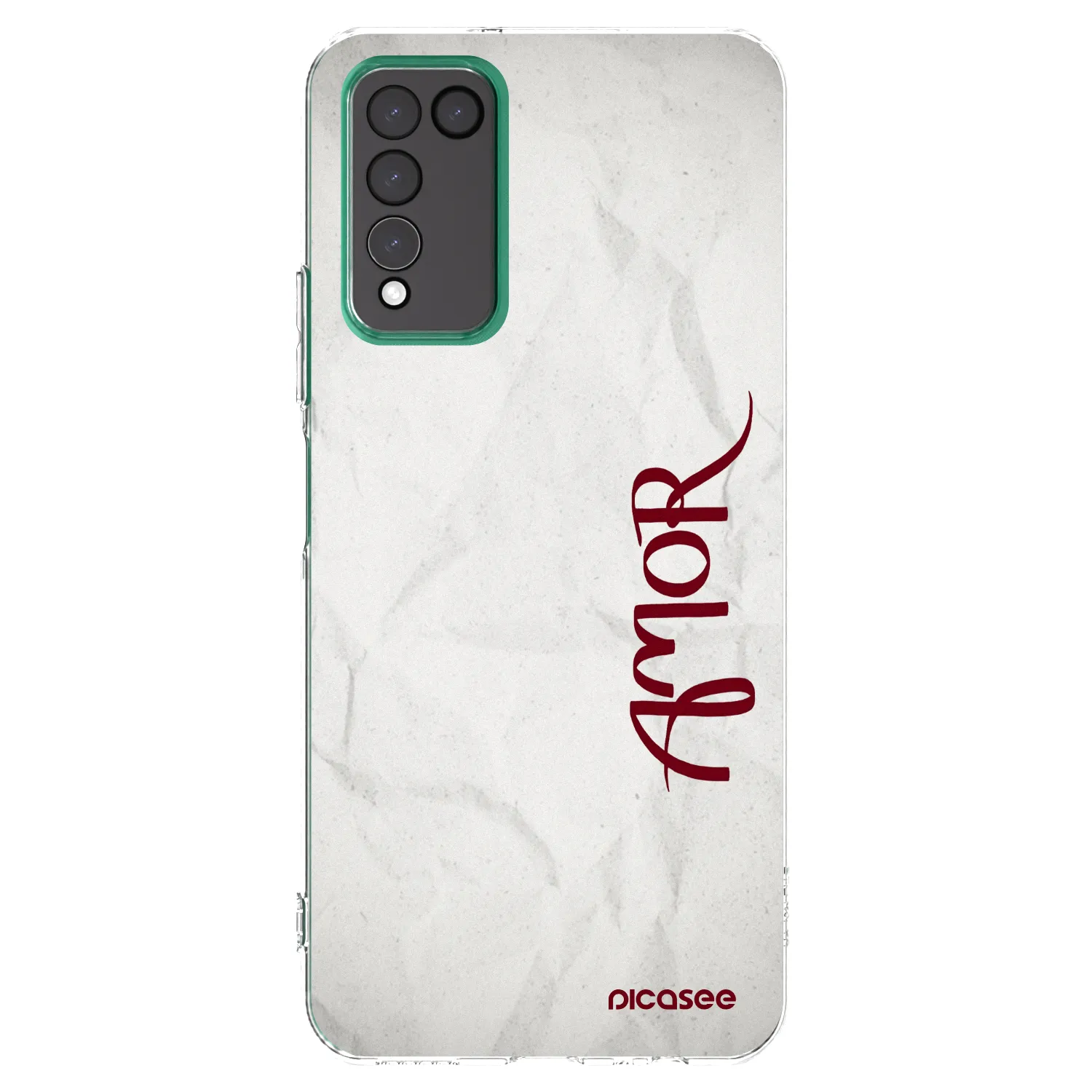 Picasee διαφανής θήκη σιλικόνης Honor 10X Lite - Amor