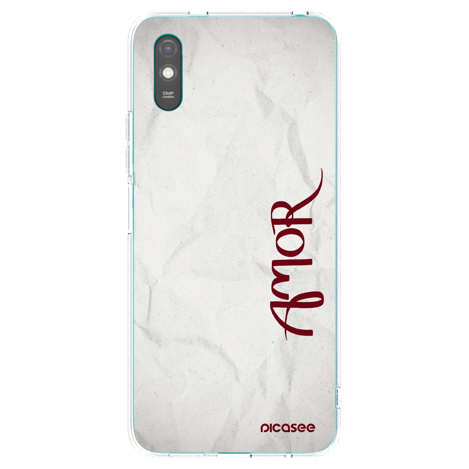 Picasee διαφανής θήκη σιλικόνης Xiaomi Redmi 9AT - Amor