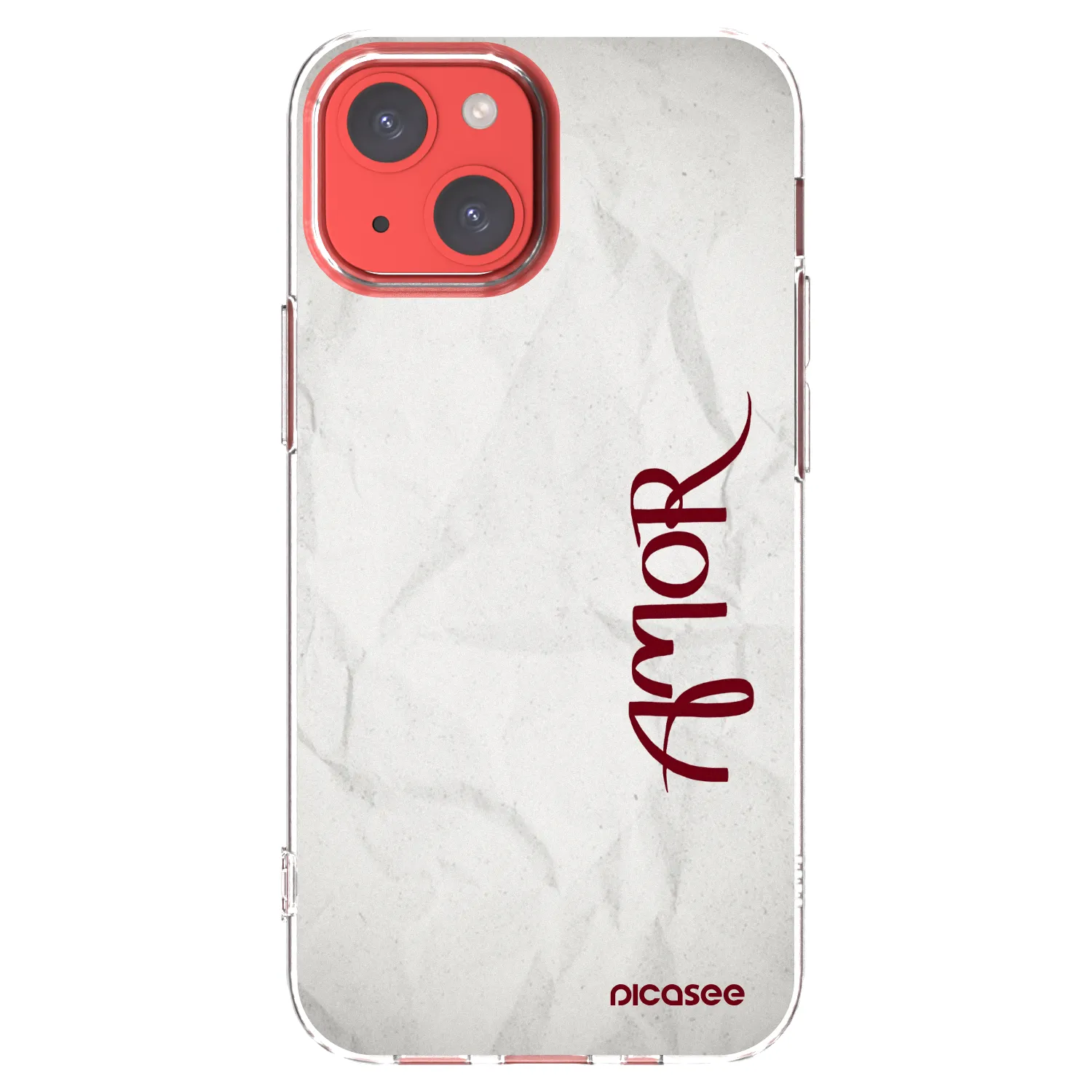 Picasee διαφανής θήκη σιλικόνης Apple iPhone 13 mini - Amor