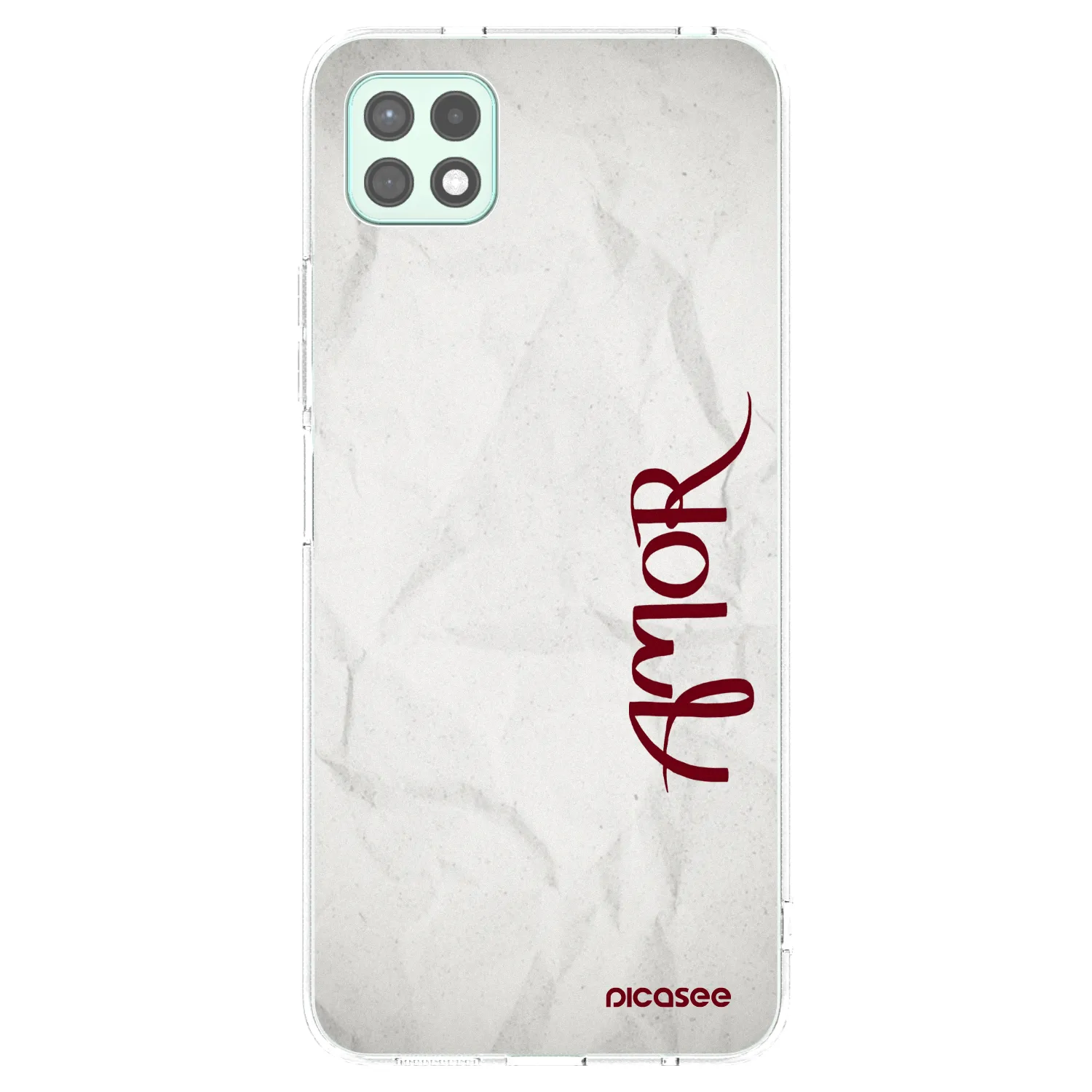 Picasee διαφανής θήκη σιλικόνης Samsung Galaxy A22 A226B 5G - Amor