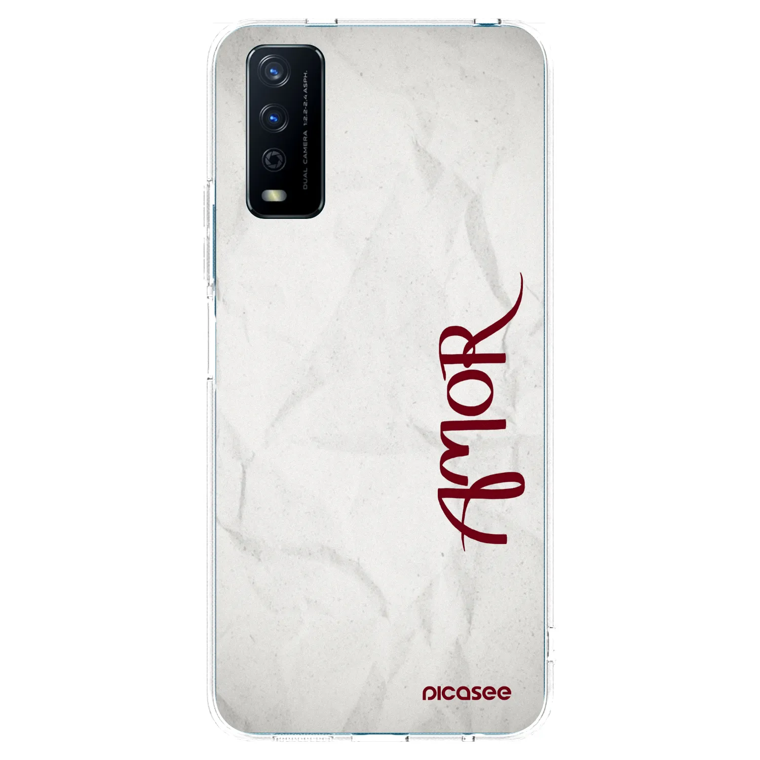 Picasee διαφανής θήκη σιλικόνης Vivo Y11s - Amor
