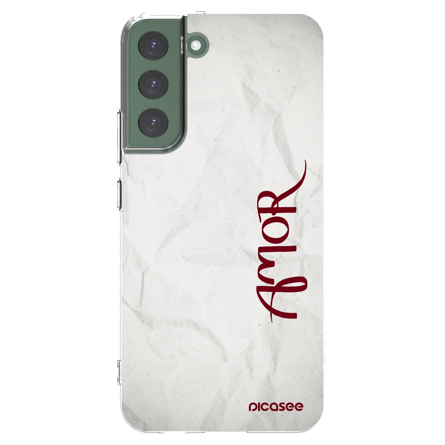 Picasee διαφανής θήκη σιλικόνης Samsung Galaxy S22+ 5G - Amor
