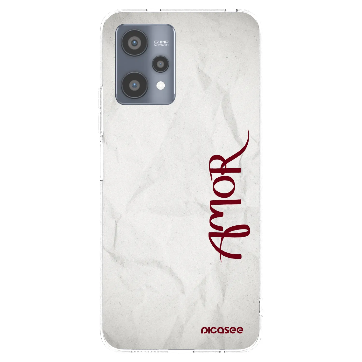 Picasee διαφανής θήκη σιλικόνης Realme 9 Pro 5G - Amor