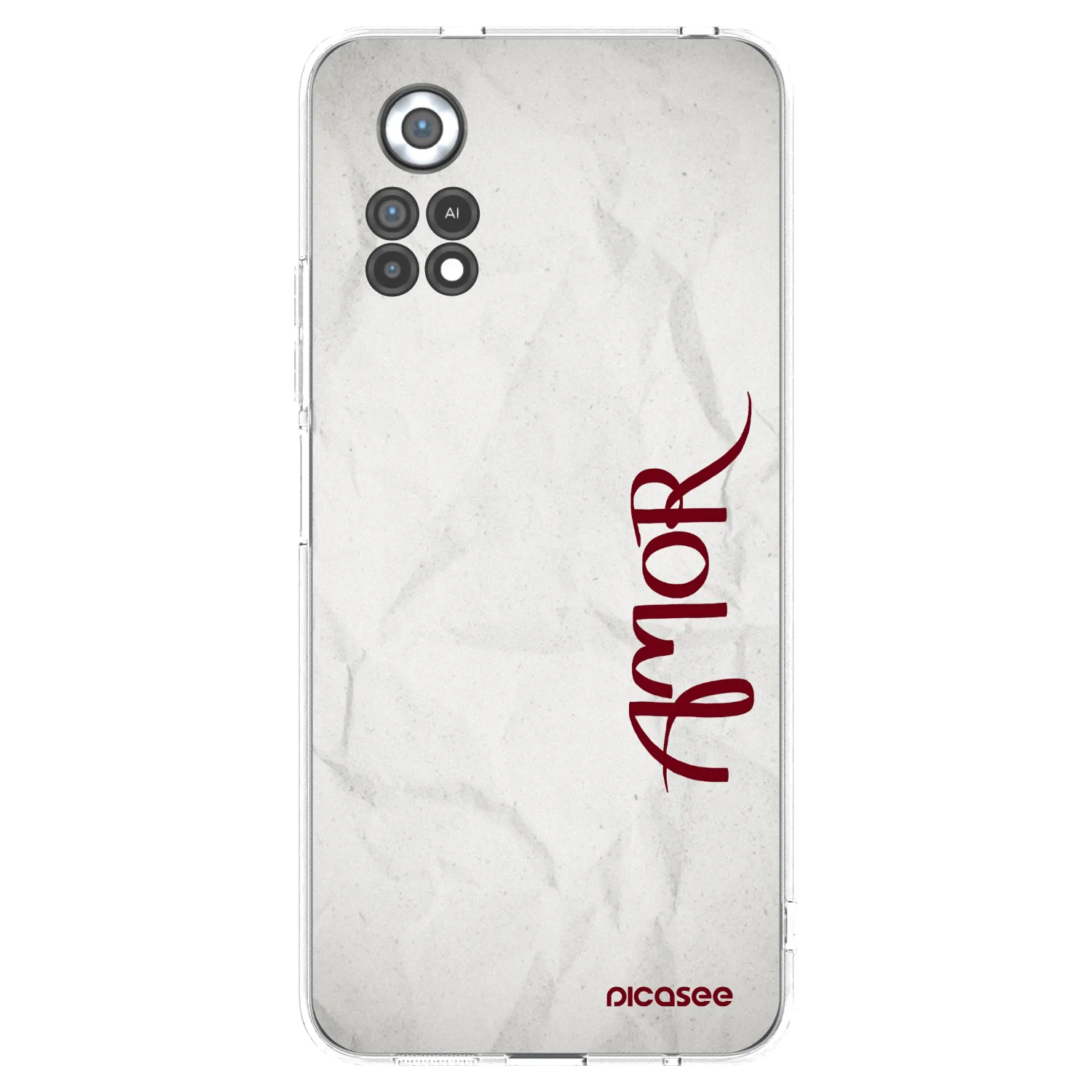 Picasee διαφανής θήκη σιλικόνης Xiaomi Poco X4 Pro 5G - Amor