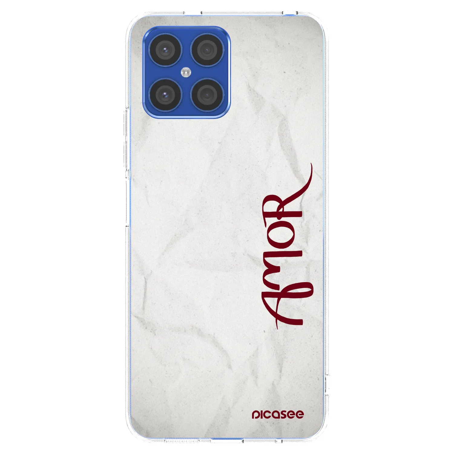 Picasee διαφανής θήκη σιλικόνης Honor X8 4G - Amor