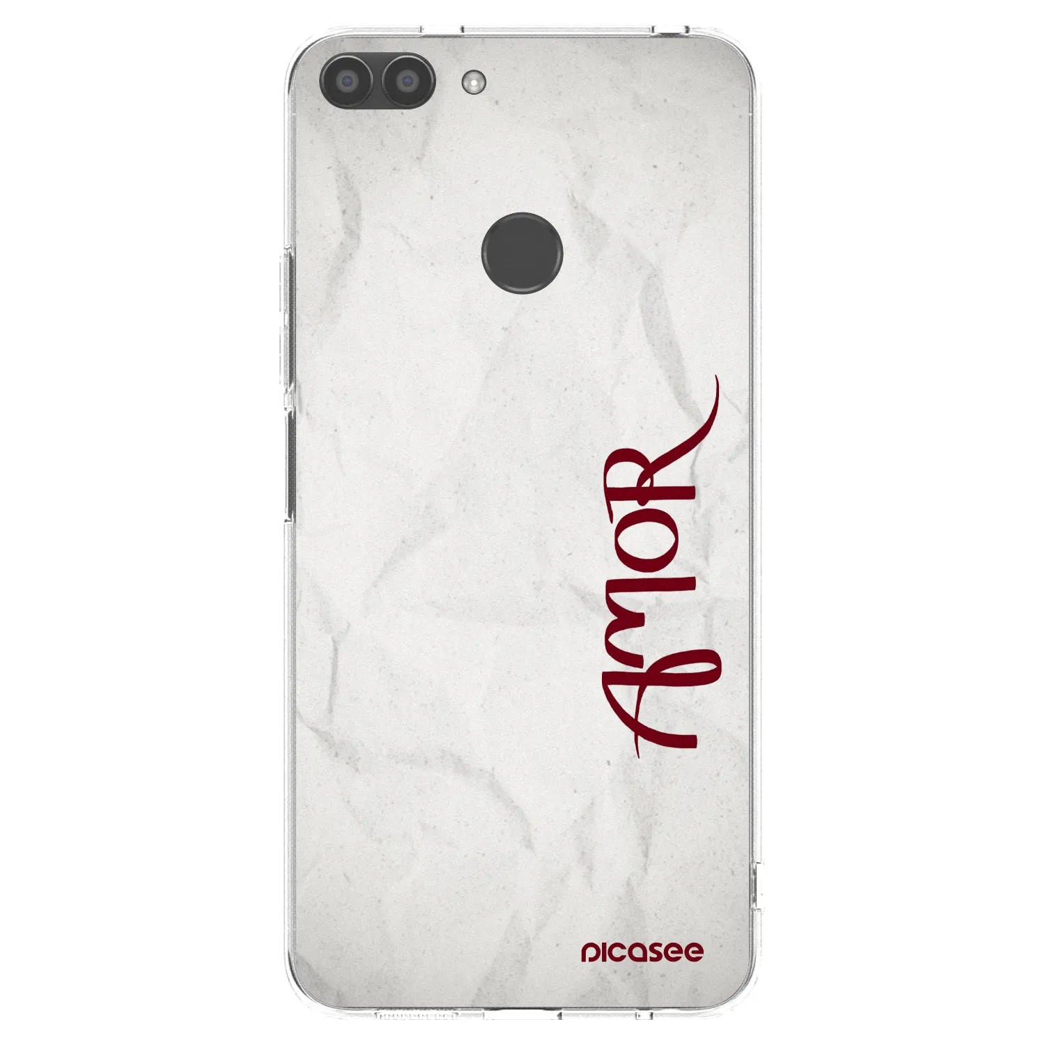 Picasee διαφανής θήκη σιλικόνης Huawei P Smart - Amor