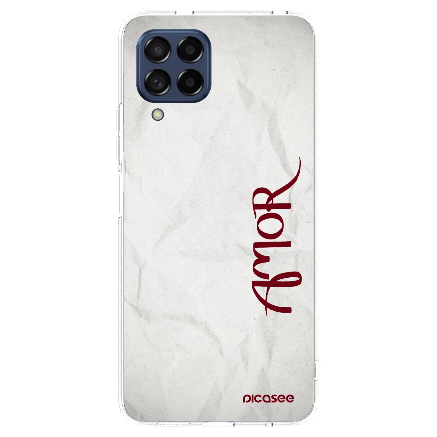 Picasee διαφανής θήκη σιλικόνης Samsung Galaxy M53 5G - Amor