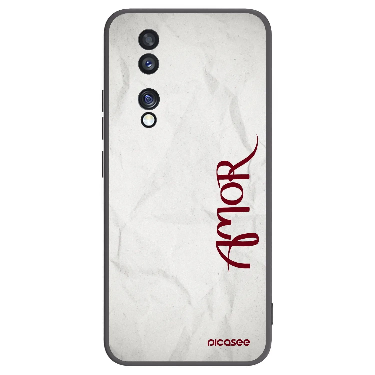 Picasee Μαύρη θήκη σιλικόνης για Honor 70 - Amor