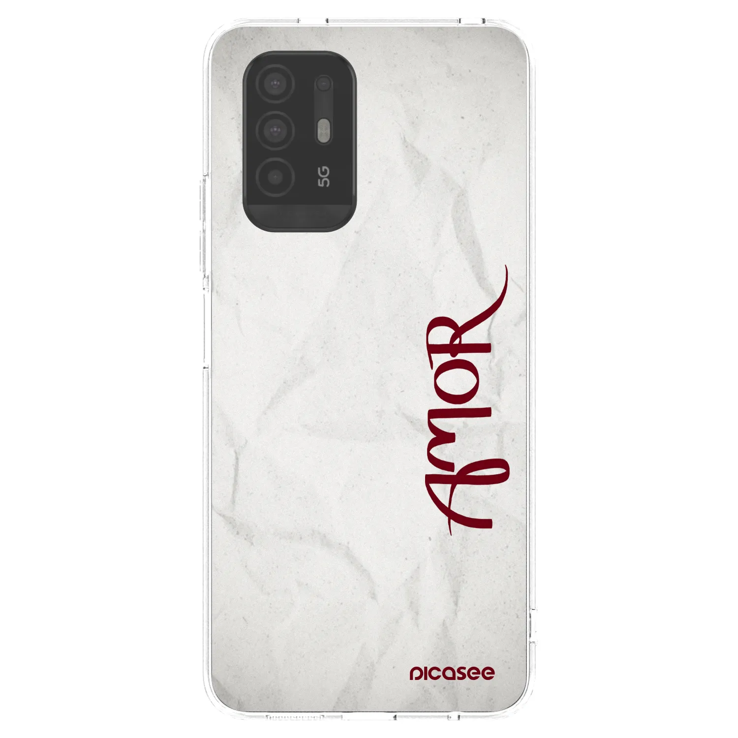 Picasee διαφανής θήκη σιλικόνης OPPO A94 5G - Amor