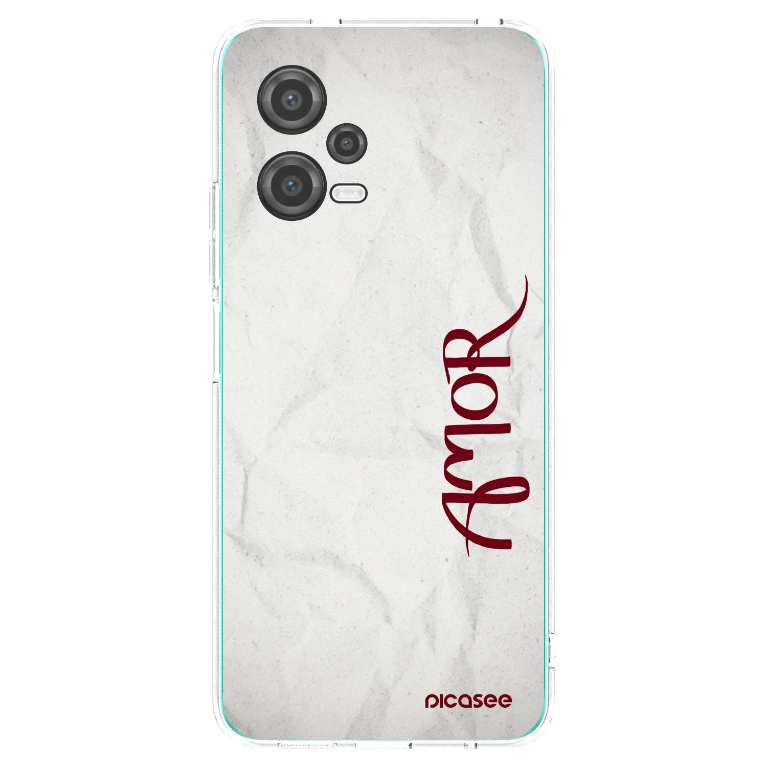 Picasee διαφανής θήκη σιλικόνης Xiaomi Poco X5 - Amor