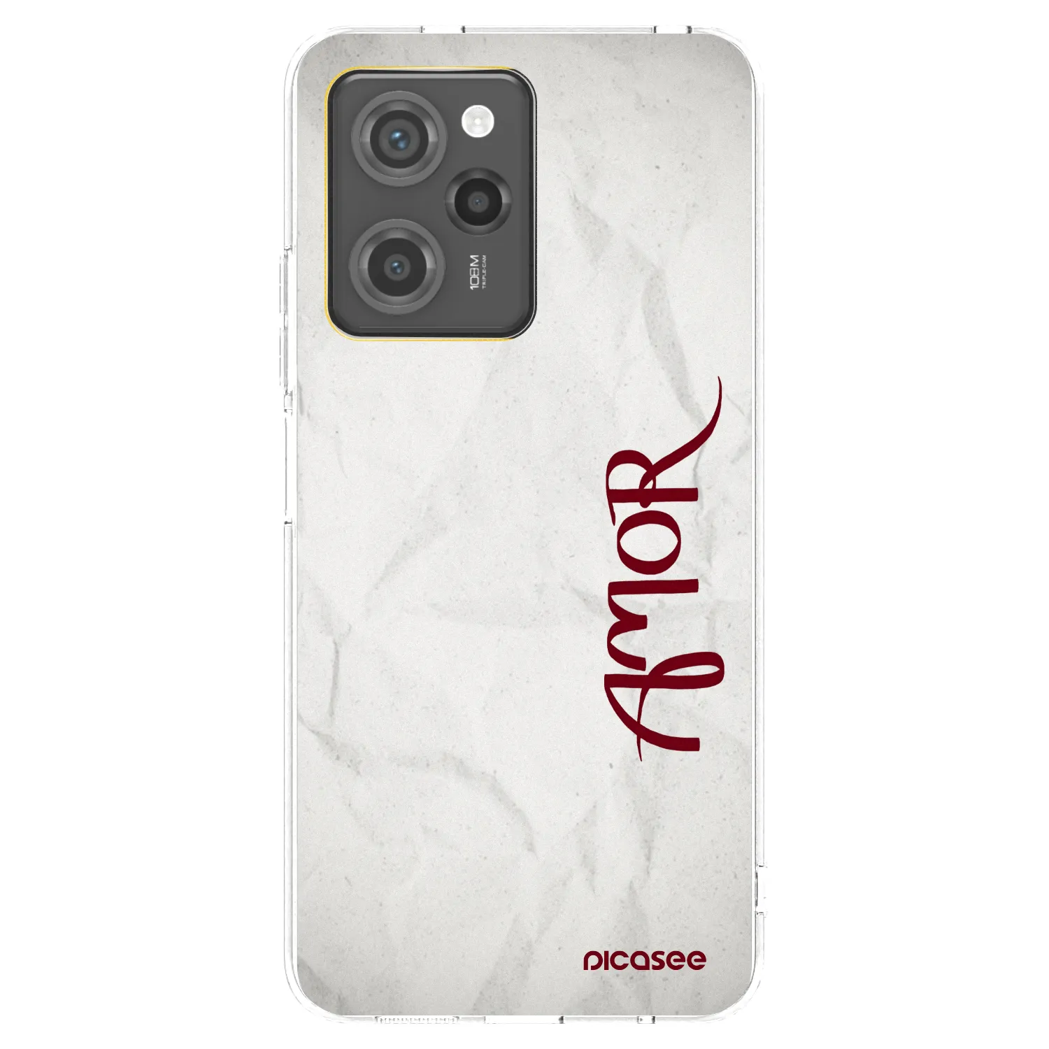 Picasee διαφανής θήκη σιλικόνης Xiaomi Poco X5 Pro - Amor