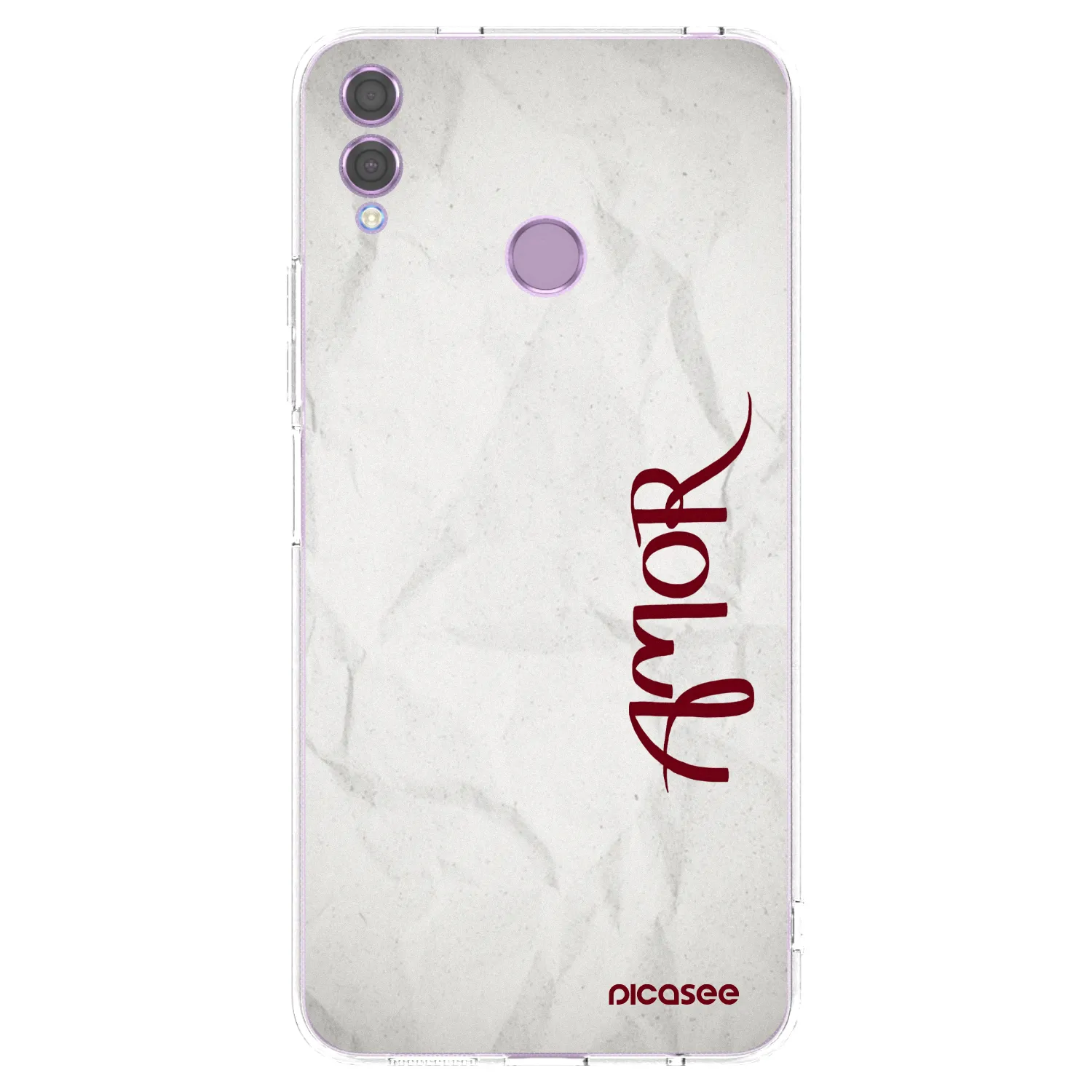 Picasee διαφανής θήκη σιλικόνης Honor 8X - Amor