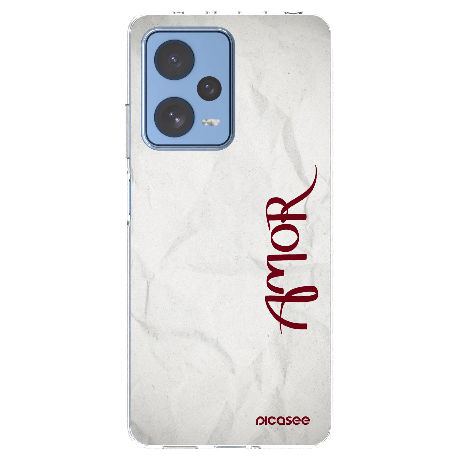 Picasee διαφανής θήκη σιλικόνης Xiaomi Redmi Note 12 Pro 5G - Amor