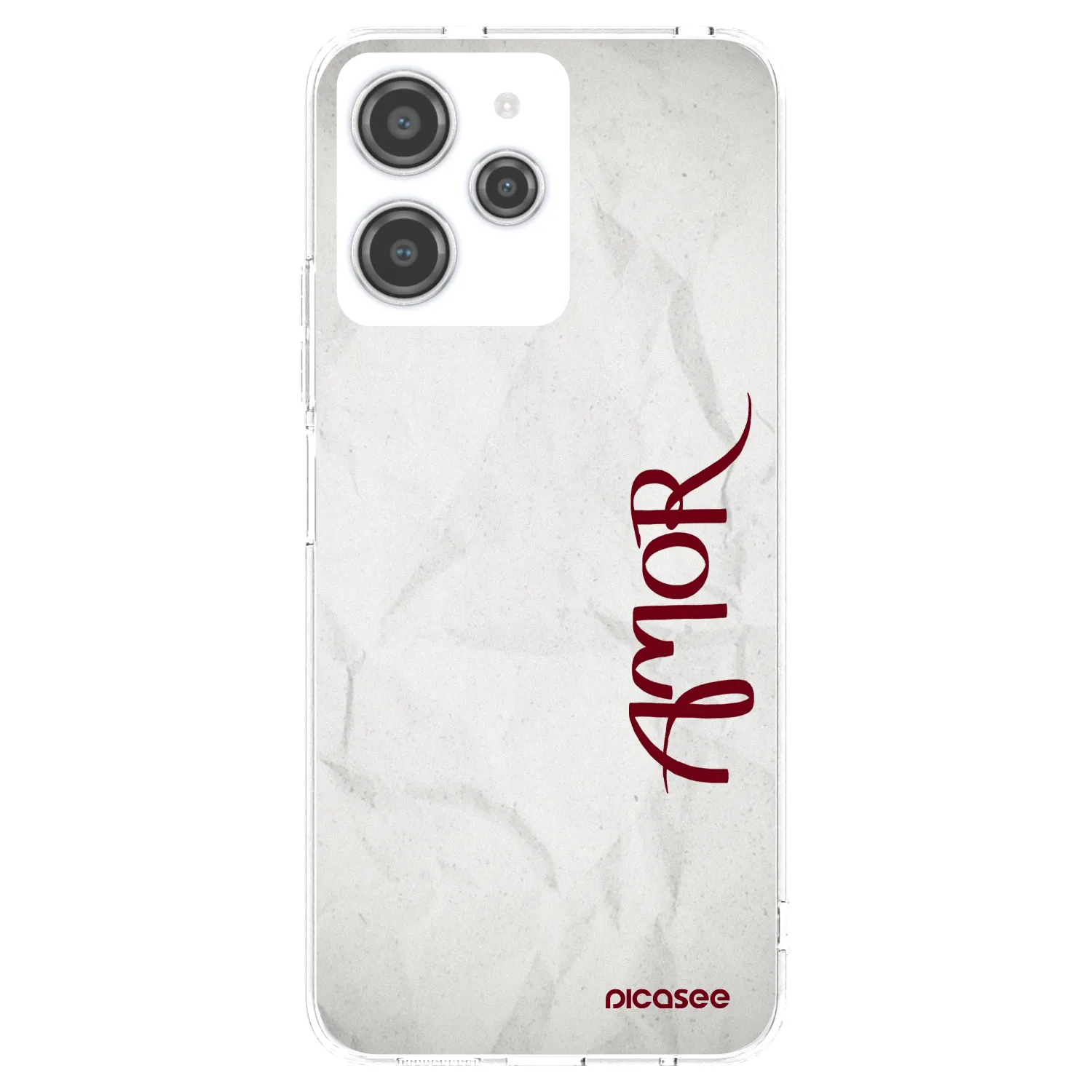 Picasee διαφανής θήκη σιλικόνης Xiaomi Redmi 12 4G - Amor