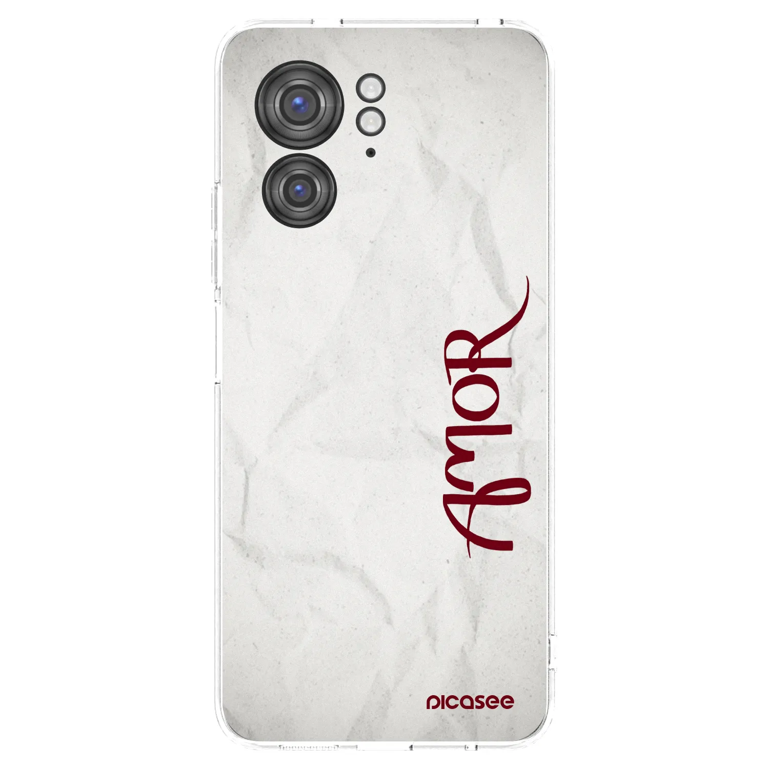 Picasee διαφανής θήκη σιλικόνης Motorola Edge 40 - Amor