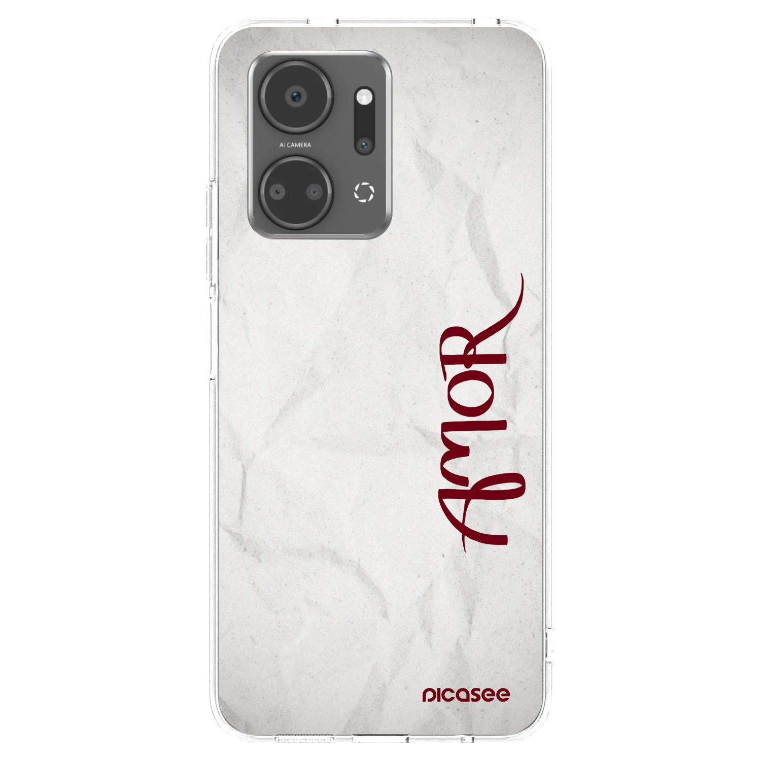 Picasee διαφανής θήκη σιλικόνης Honor X7a - Amor