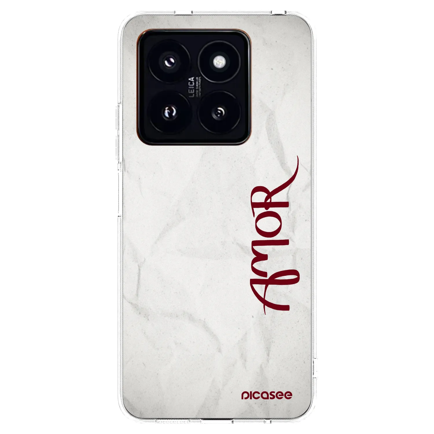 Picasee διαφανής θήκη σιλικόνης Xiaomi 14 Pro - Amor