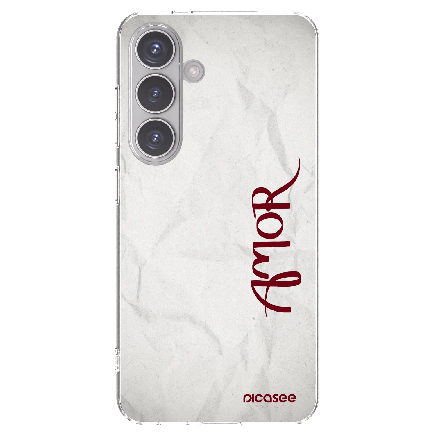Picasee διαφανής θήκη σιλικόνης Samsung Galaxy S24 S921B 5G - Amor