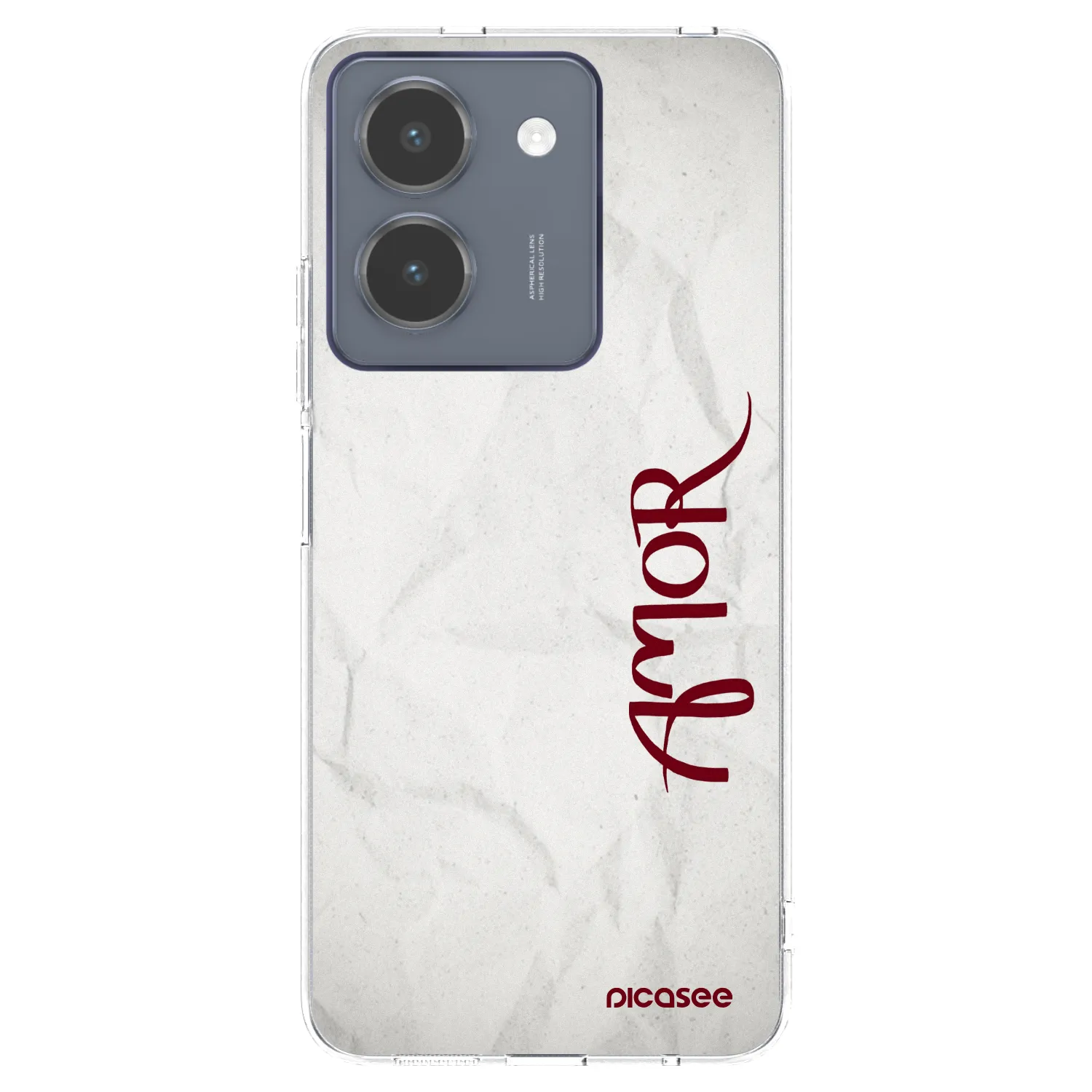 Picasee διαφανής θήκη σιλικόνης Vivo Y36 4G - Amor
