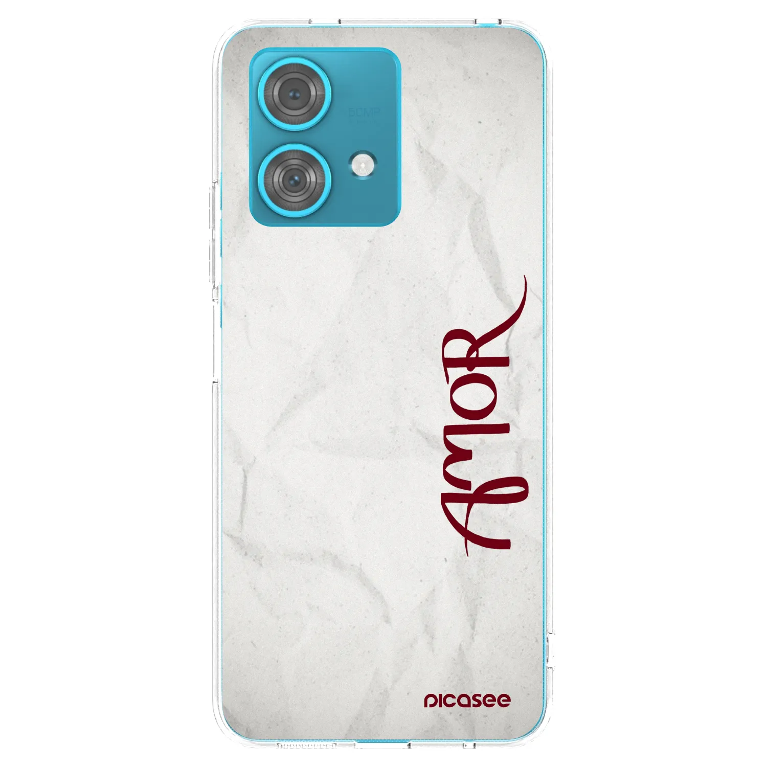 Picasee διαφανής θήκη σιλικόνης Motorola Edge 40 Neo - Amor