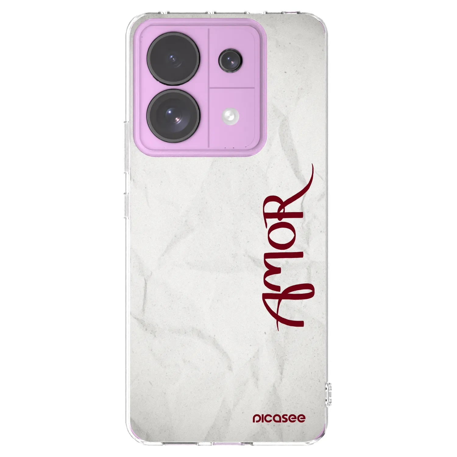 Picasee διαφανής θήκη σιλικόνης Xiaomi Redmi Note 13 Pro 5G - Amor