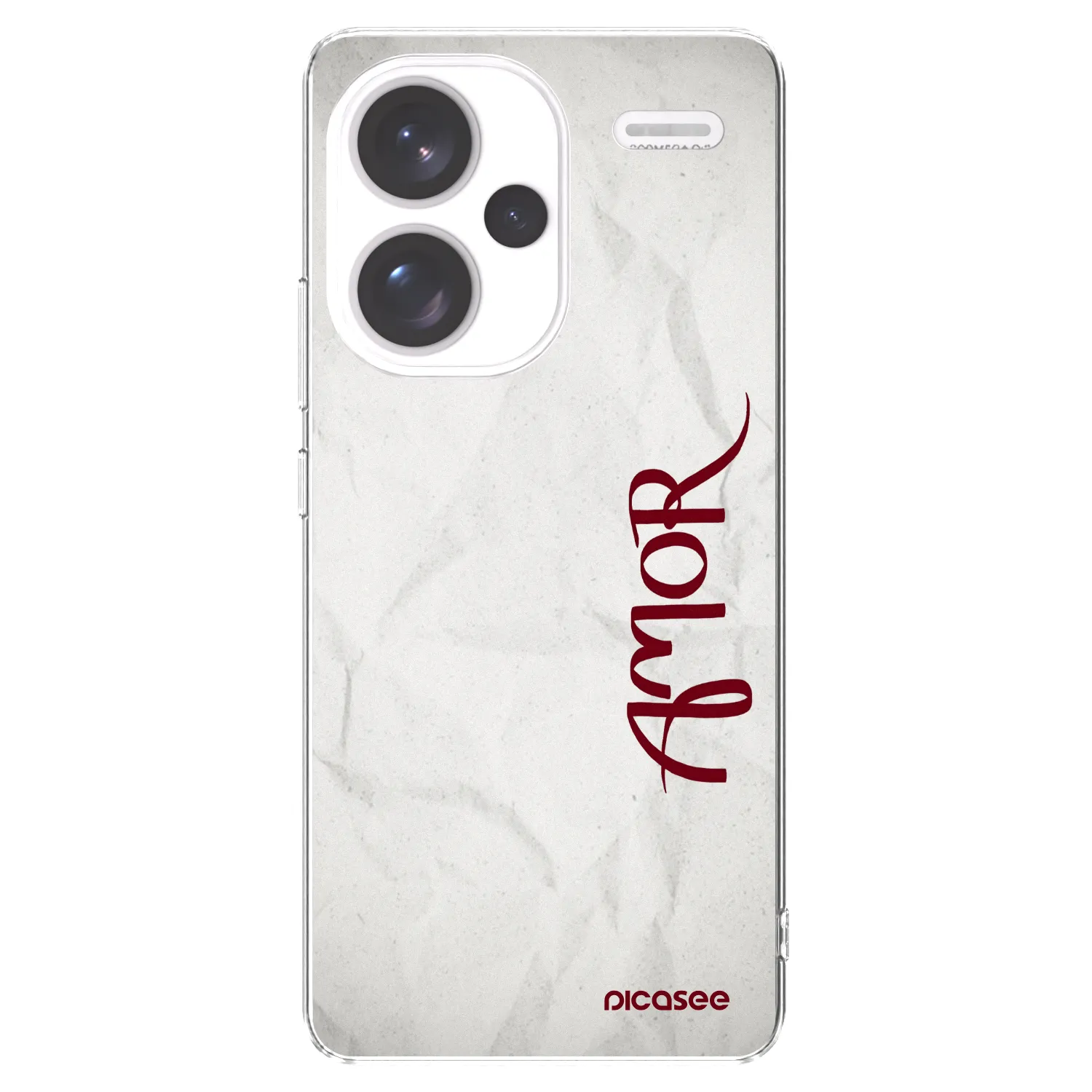 Picasee διαφανής θήκη σιλικόνης Xiaomi Redmi Note 13 Pro+ 5G - Amor