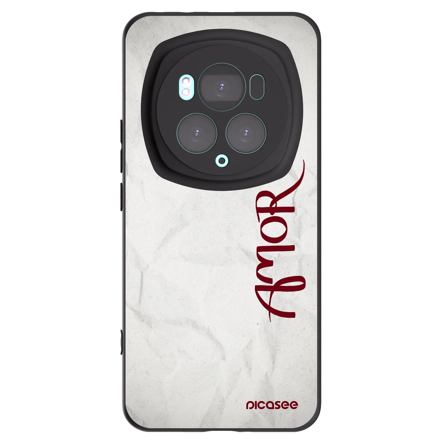 Picasee Μαύρη θήκη σιλικόνης για Honor Magic6 Pro - Amor