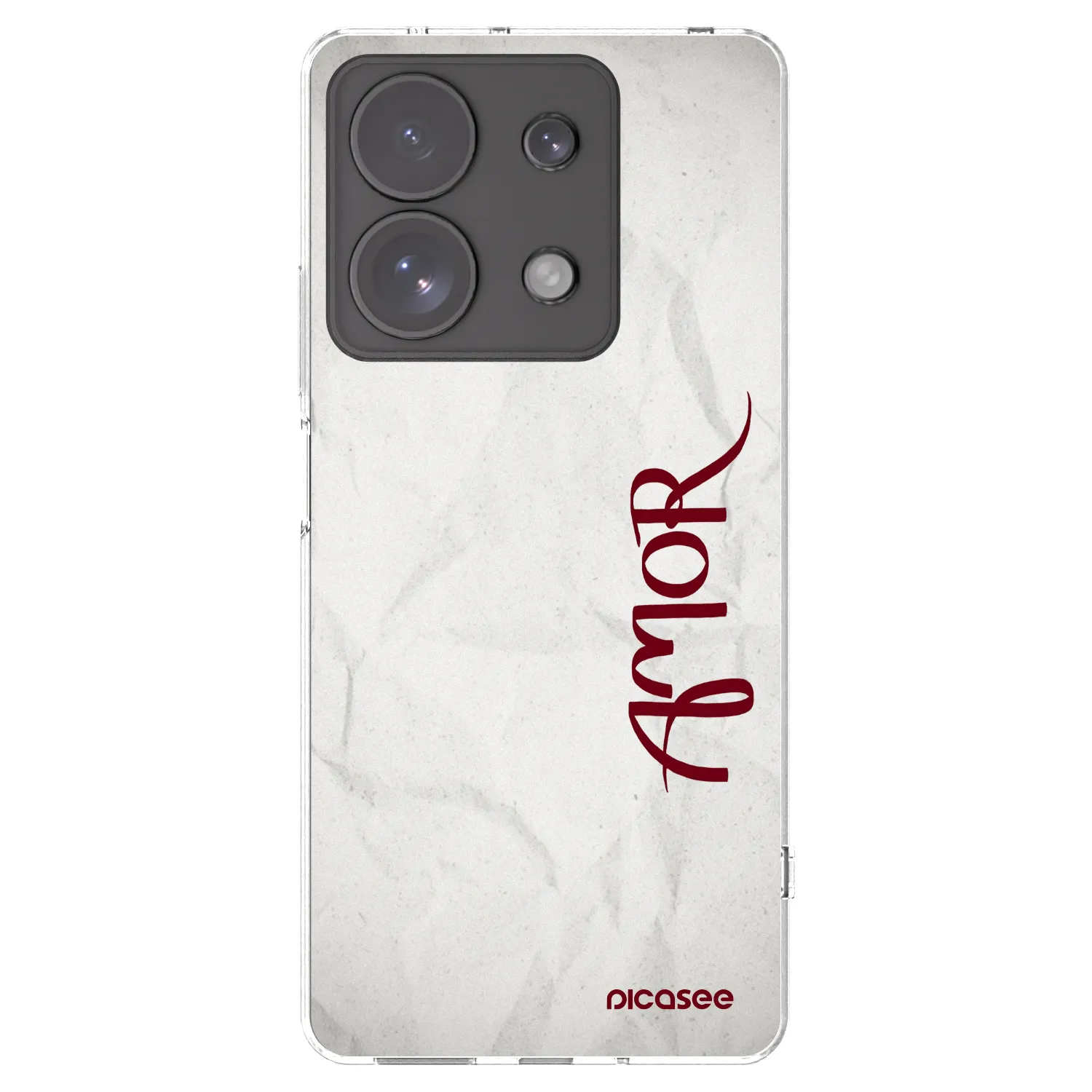 Picasee διαφανής θήκη σιλικόνης Xiaomi Redmi Note 13 Pro 4G - Amor