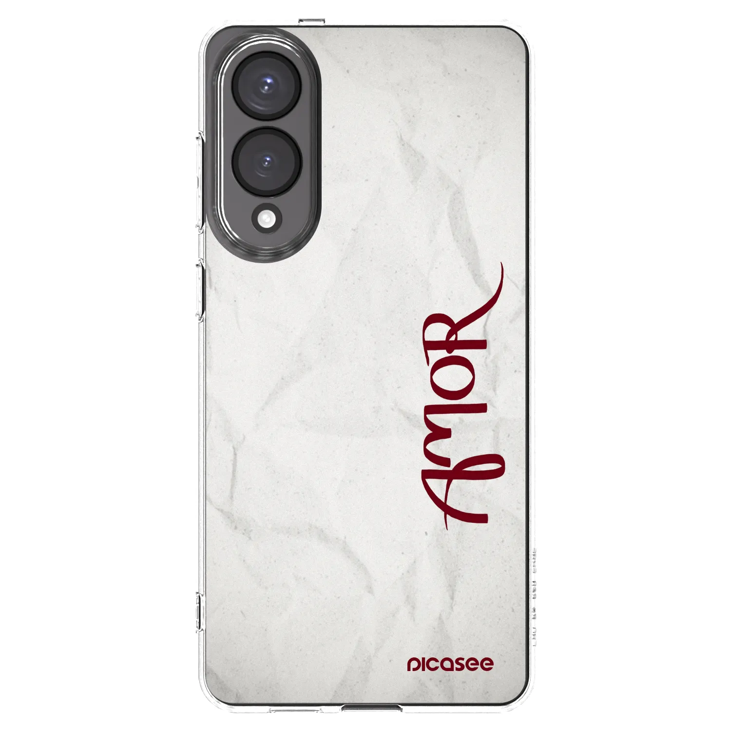 Picasee διαφανής θήκη σιλικόνης Samsung Galaxy S25 Edge 5G - Amor