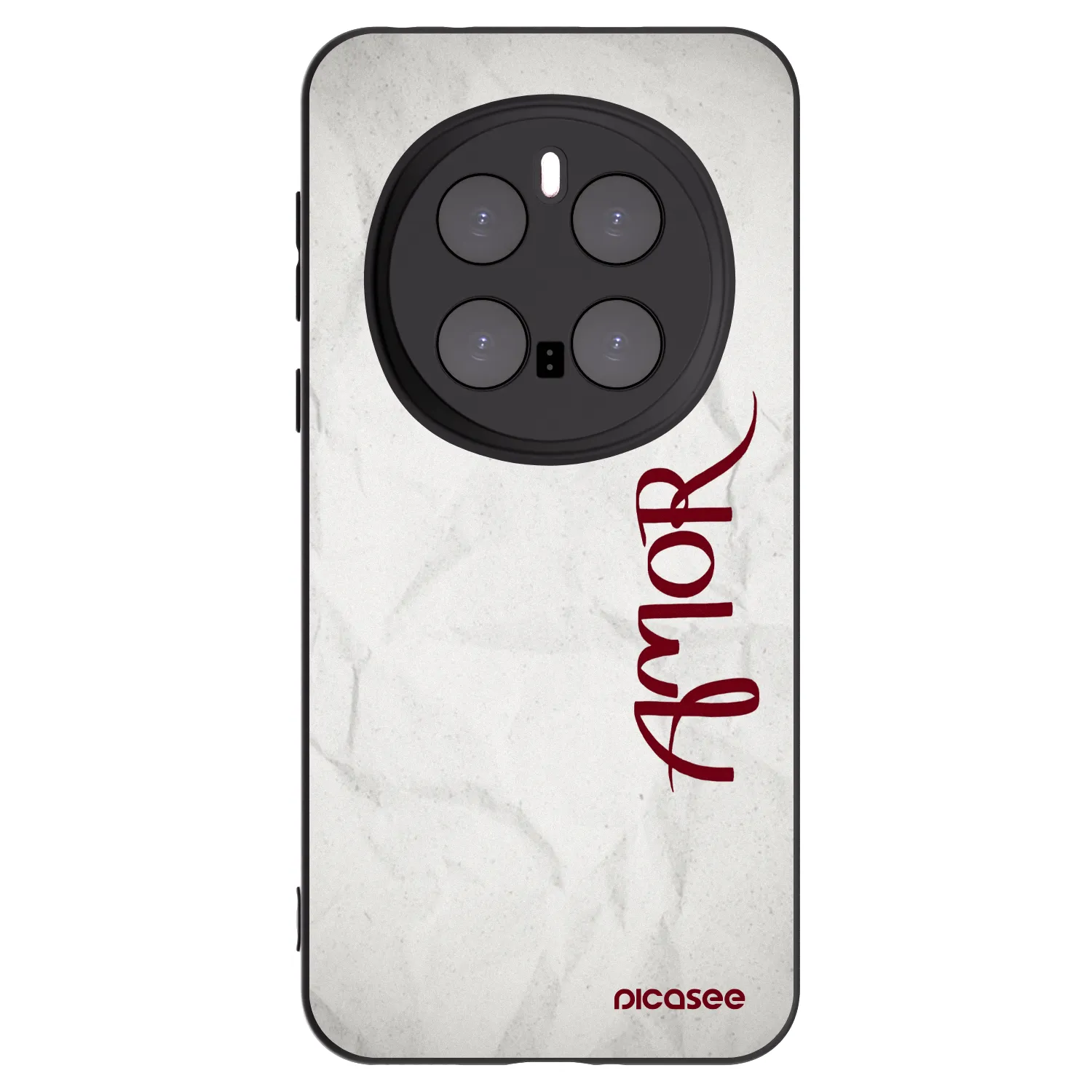 Picasee Μαύρη θήκη σιλικόνης για Honor Magic7 Pro 5G - Amor