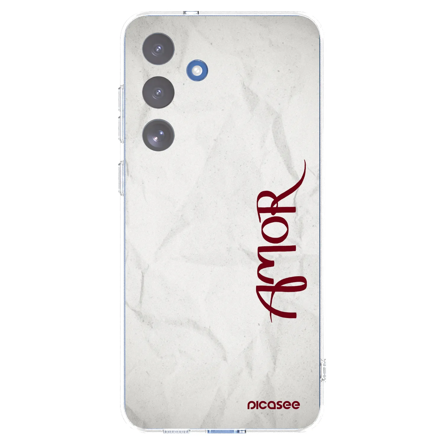 Picasee διαφανής θήκη σιλικόνης Samsung Galaxy S25 FE 5G - Amor