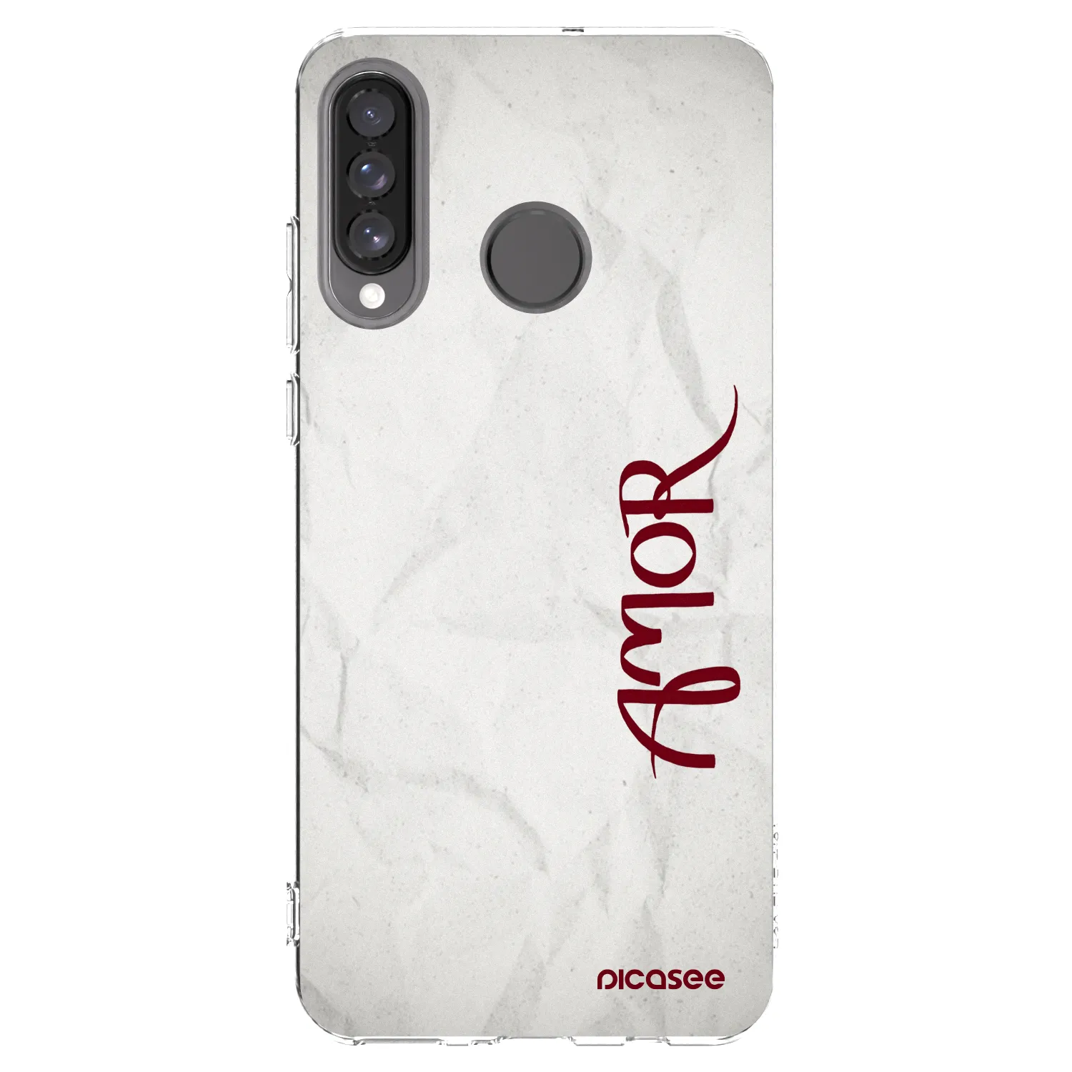 Picasee διαφανής θήκη σιλικόνης Huawei P30 Lite - Amor