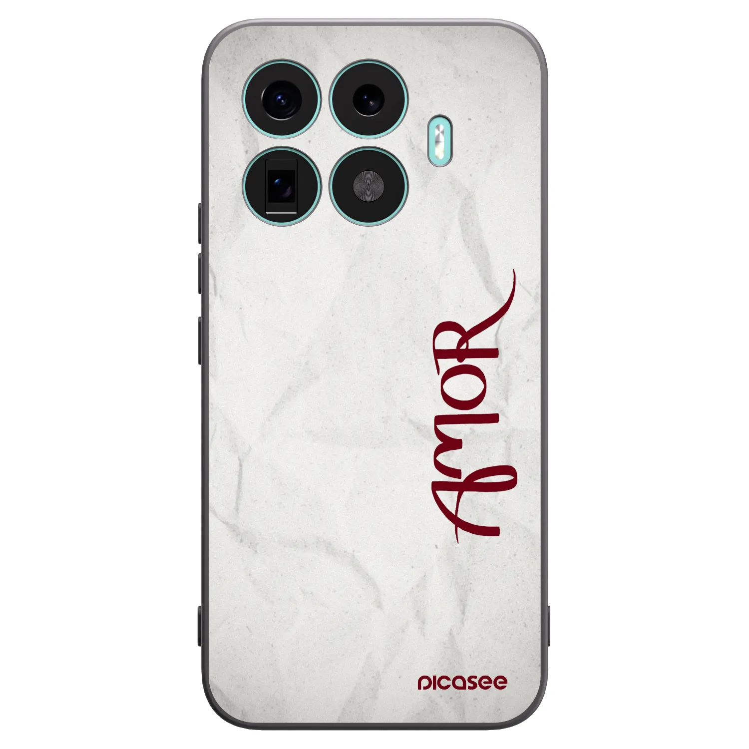 Picasee Μαύρη θήκη σιλικόνης για Xiaomi 17T Pro - Amor