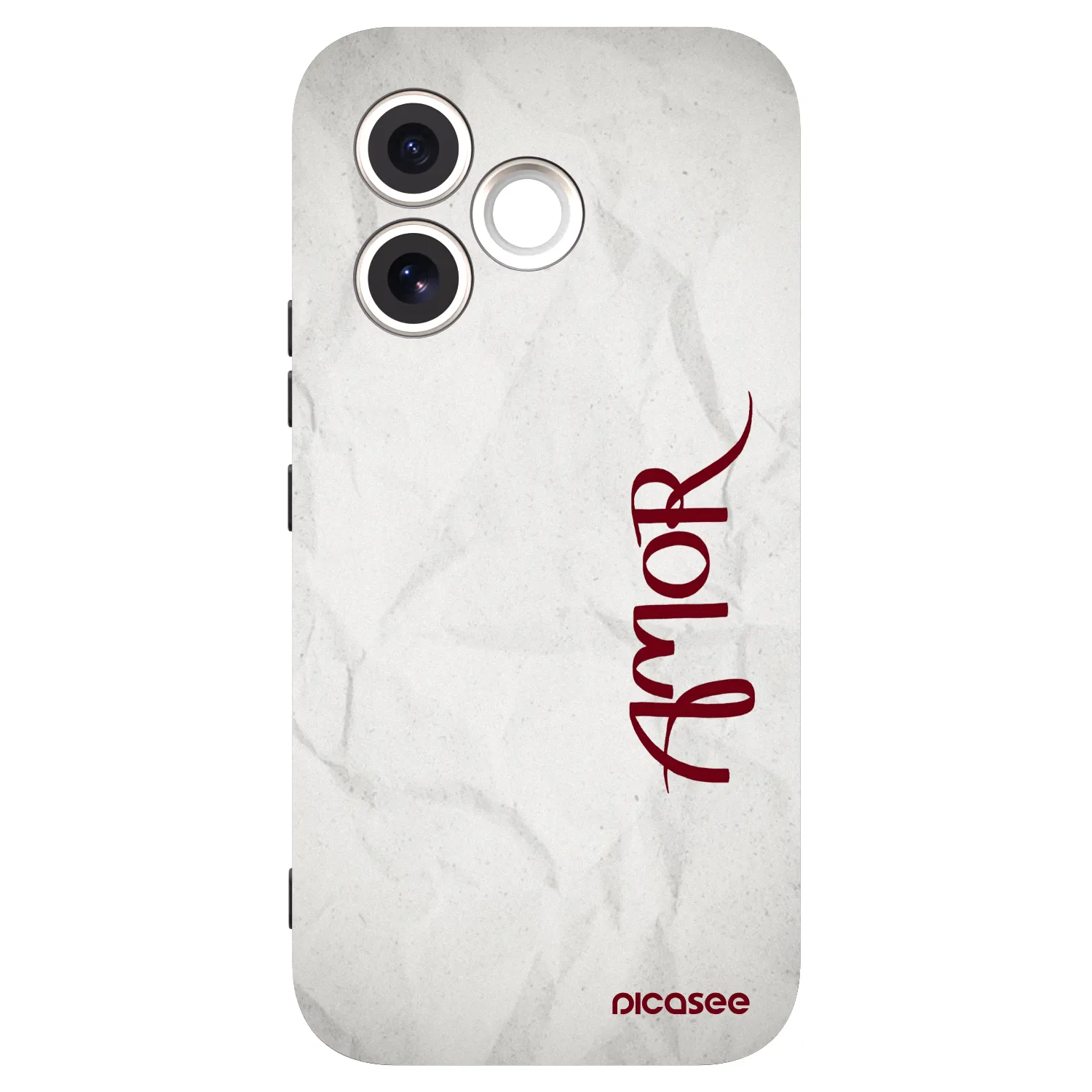 Picasee Μαύρη θήκη σιλικόνης για Honor 600 Lite - Amor
