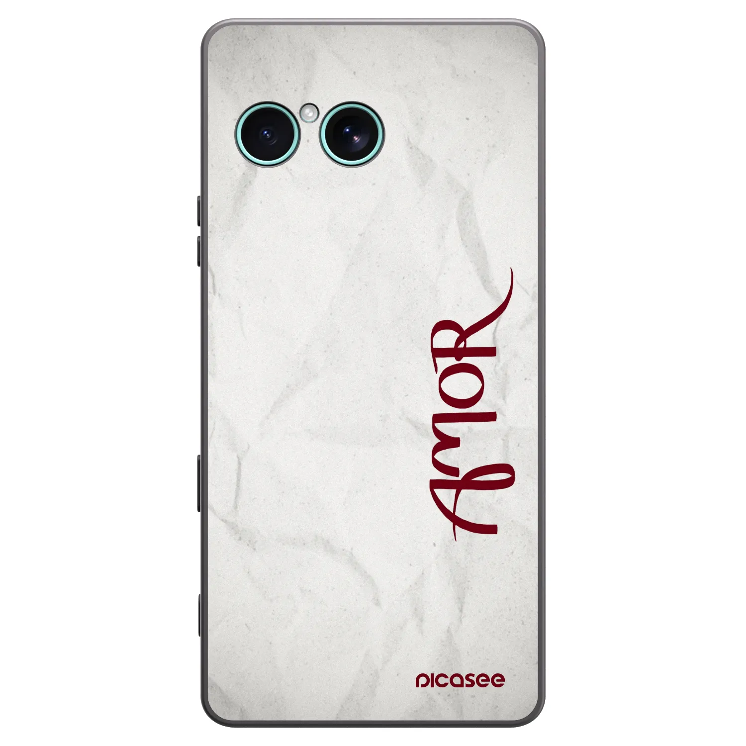 Picasee Μαύρη θήκη σιλικόνης για Sony Xperia 10 VII - Amor