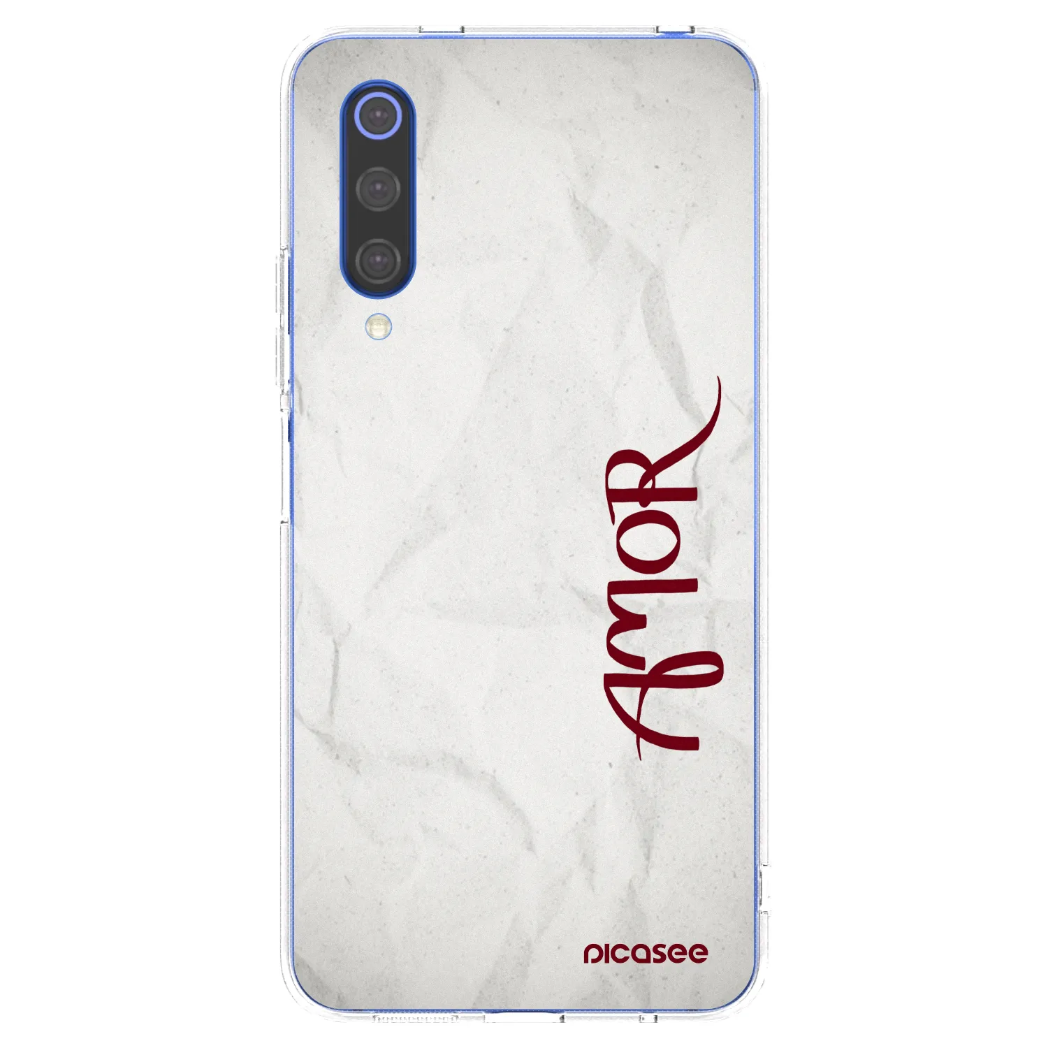 Picasee διαφανής θήκη σιλικόνης Xiaomi Mi 9 SE - Amor