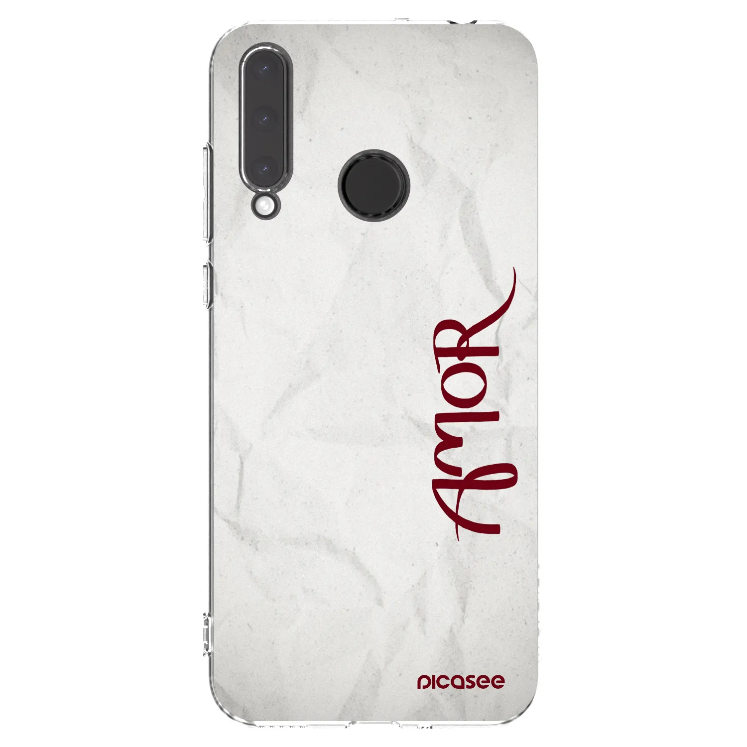 Picasee διαφανής θήκη σιλικόνης Honor 20 Lite - Amor
