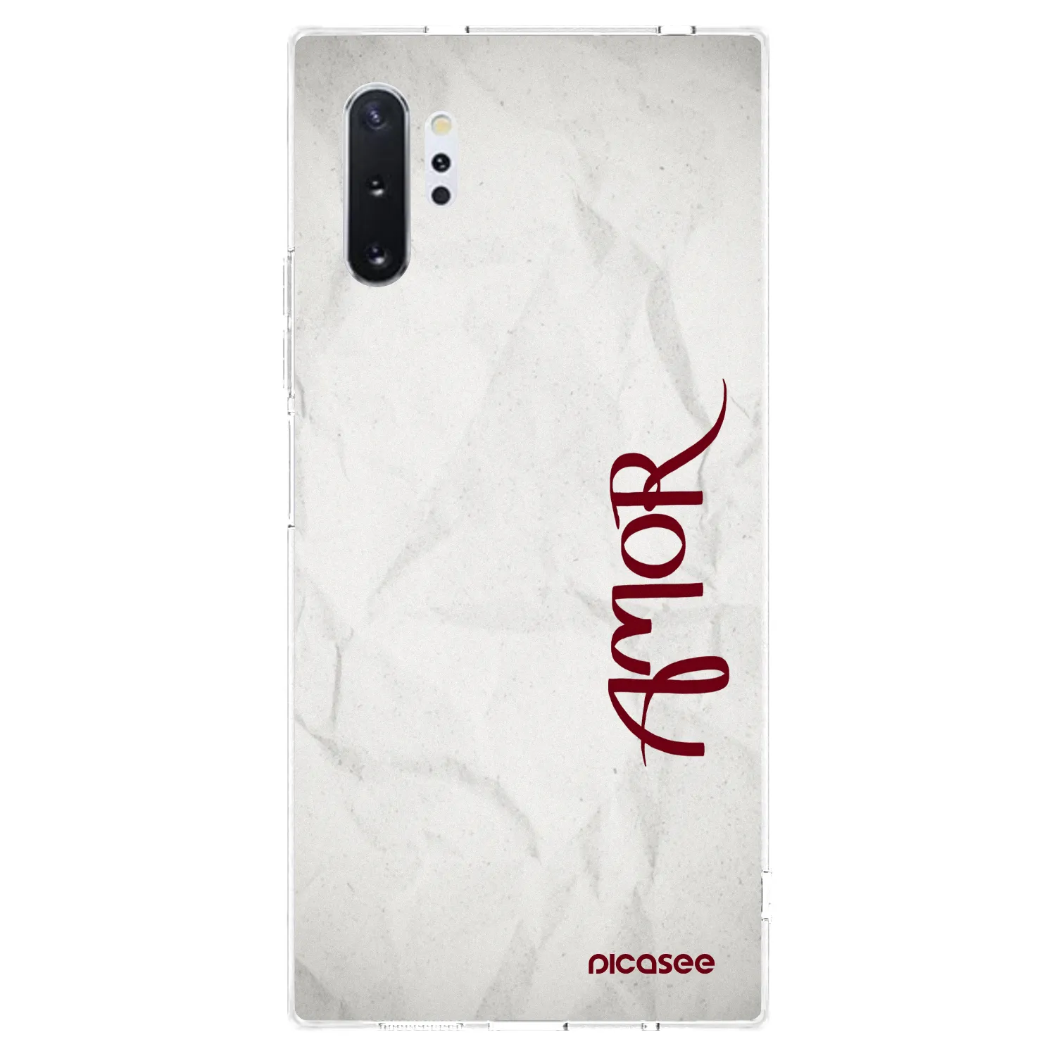 Picasee διαφανής θήκη σιλικόνης Samsung Galaxy Note 10+ N975F - Amor