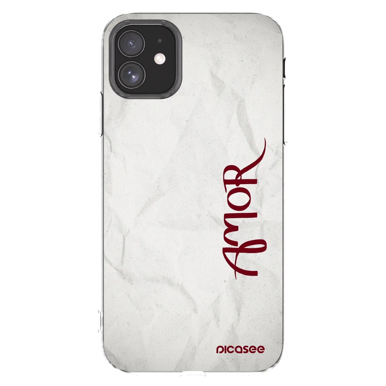 Picasee διαφανής θήκη σιλικόνης Apple iPhone 11 - Amor