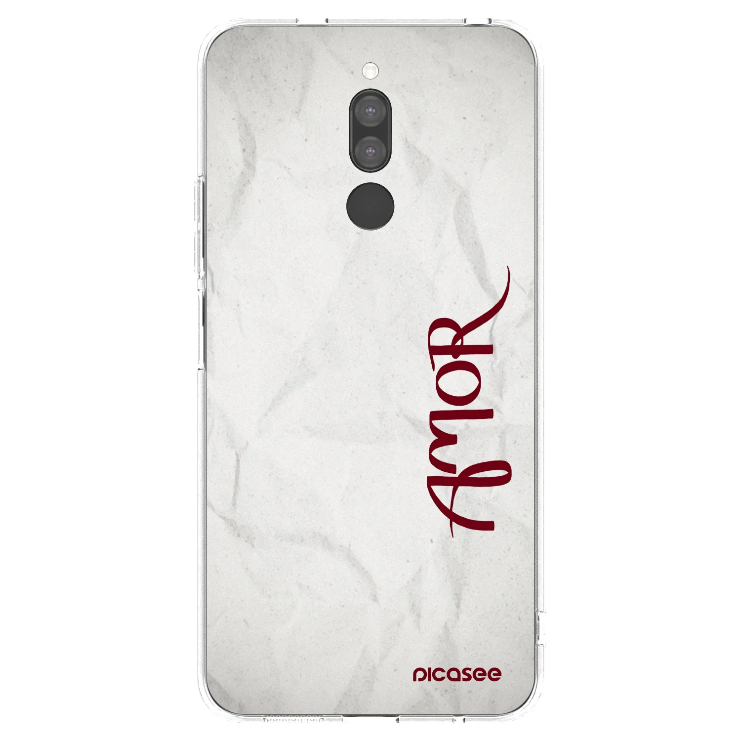 Picasee διαφανής θήκη σιλικόνης Xiaomi Redmi 8 - Amor