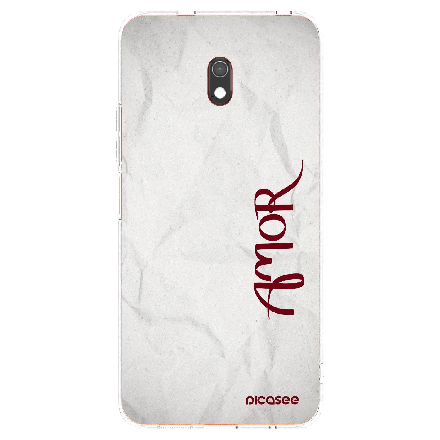 Picasee διαφανής θήκη σιλικόνης Xiaomi Redmi 8A - Amor
